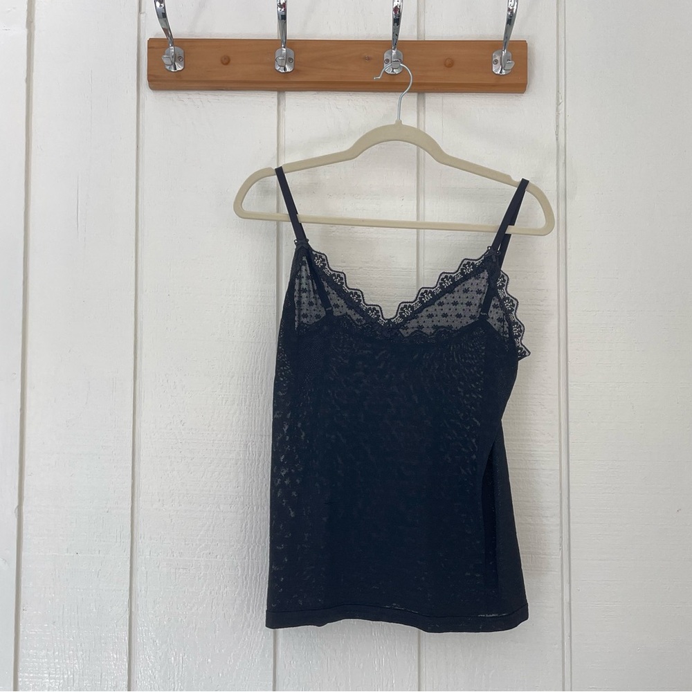 Black lacy camisole from the Limited